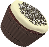 left cupcake